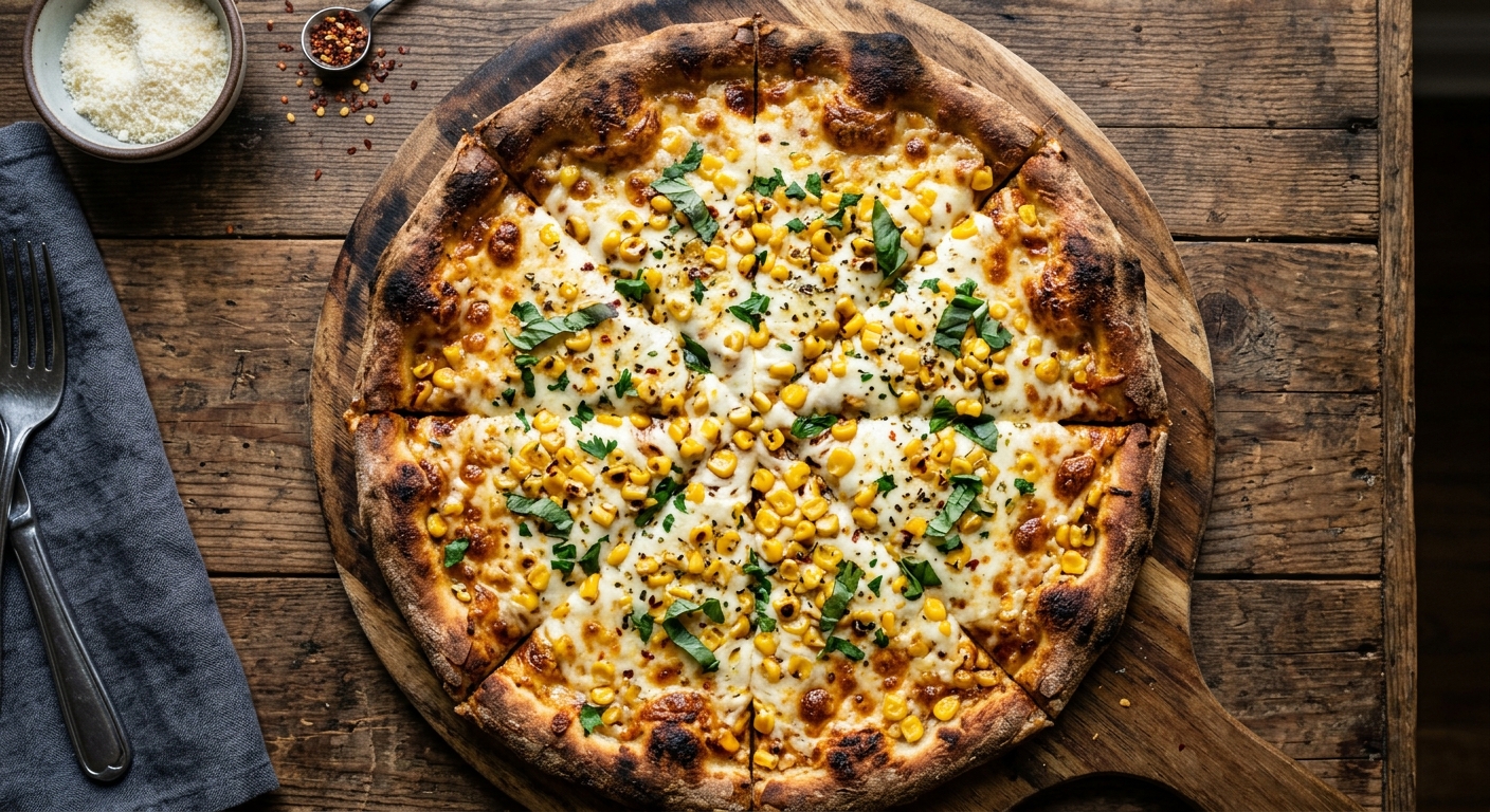 Cheese Corn Pizza