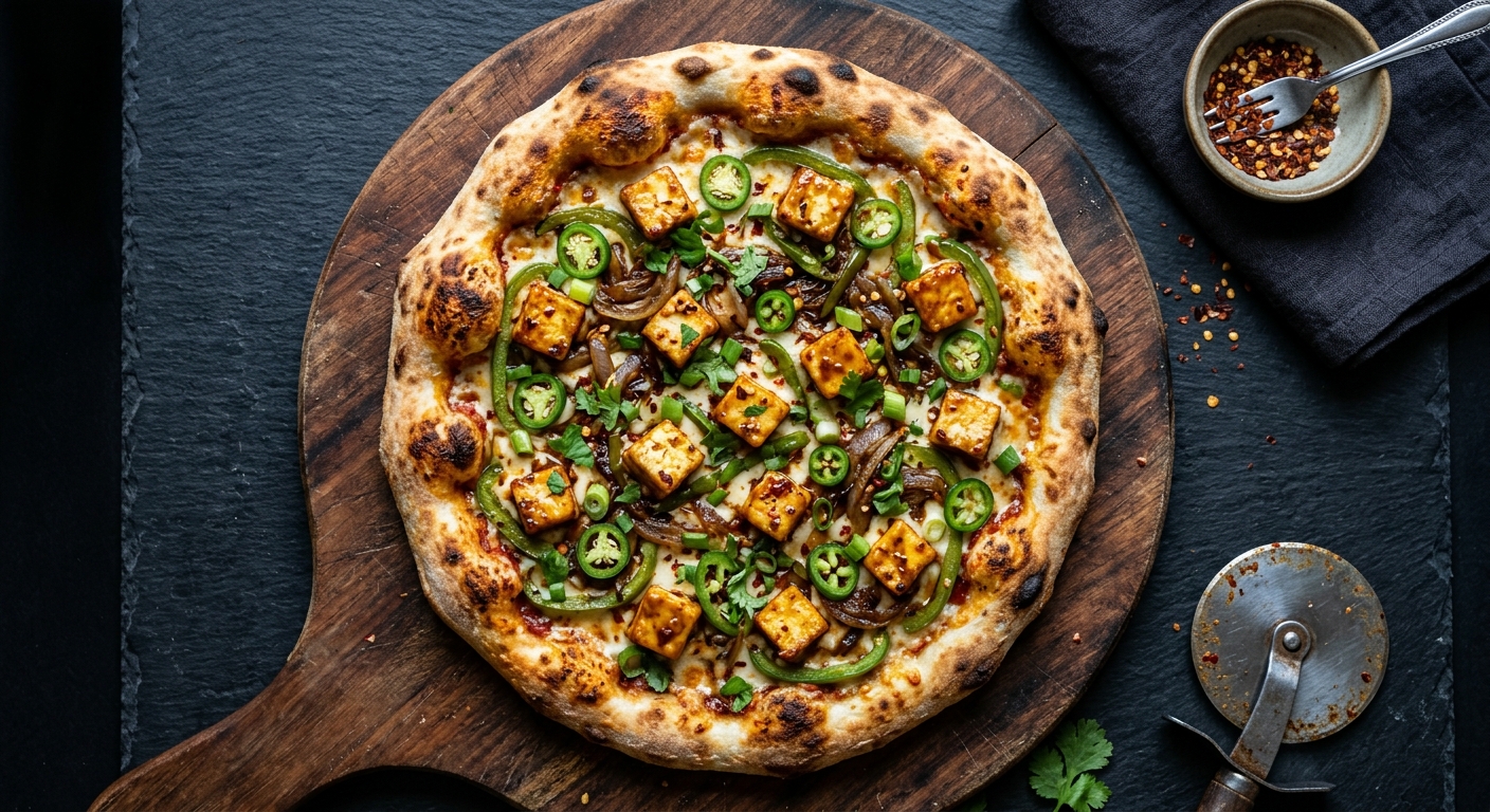 Chilli Paneer Pizza